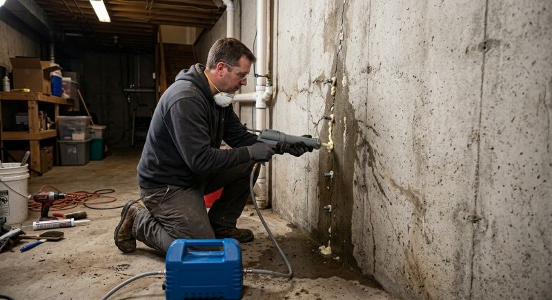 Basement Foundation Repair in Crownsville, MD