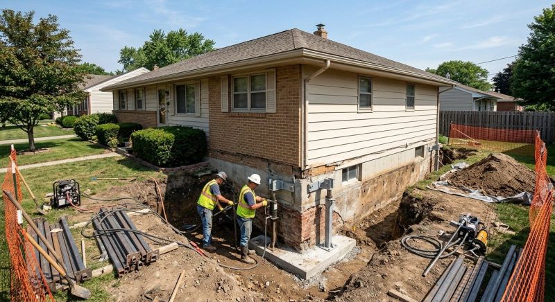 Building Foundation Repair in Ellicott City, MD