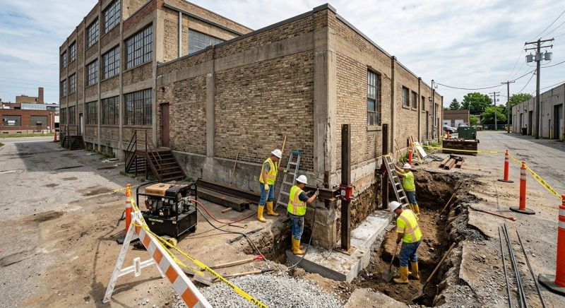 Building Foundation Repair in Hanover, MD