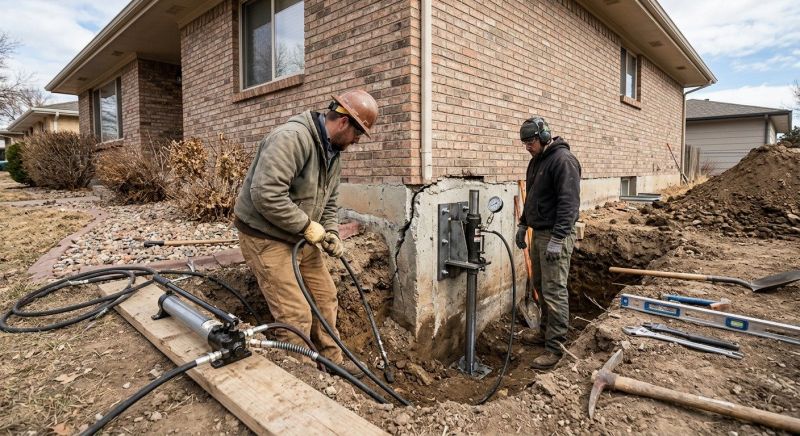 Building Foundation Repair in Hydes, MD
