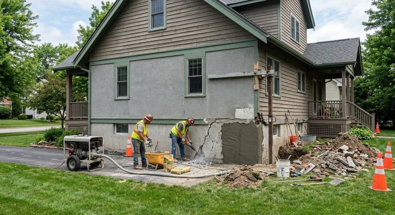Building Foundation Repair in Kingsville, MD
