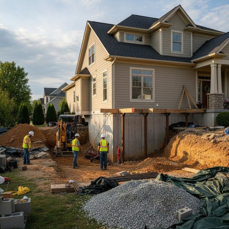 Building Foundation Repair in Lutherville Timonium, MD
