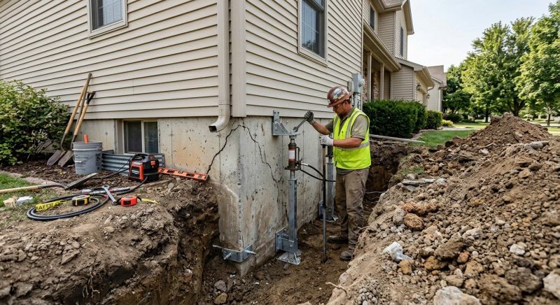 Building Foundation Repair in Phoenix, MD