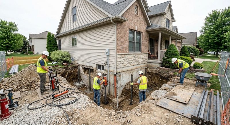 Building Foundation Repair in Pikesville, MD