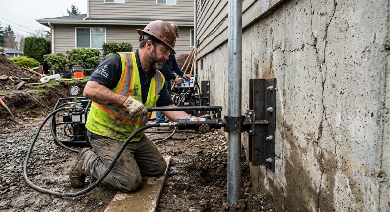 Concrete Foundation Leveling in Hanover, MD