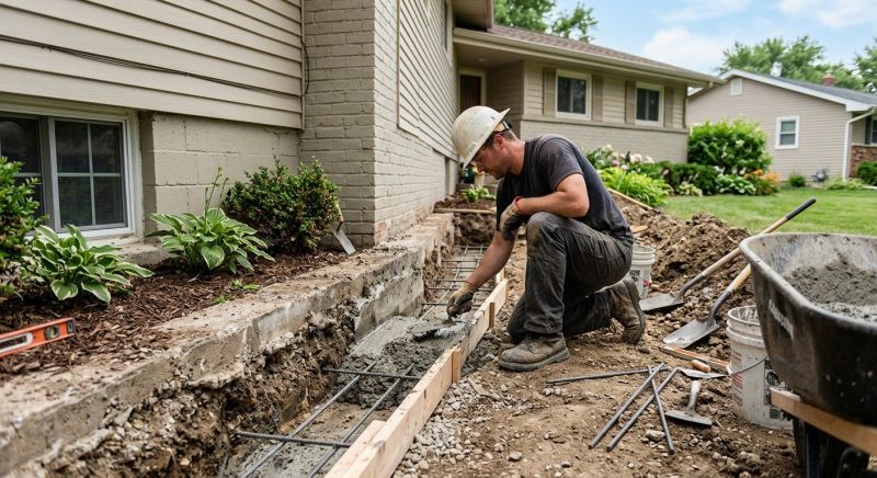 Concrete Foundation Repair in Anne Arundel County, MD