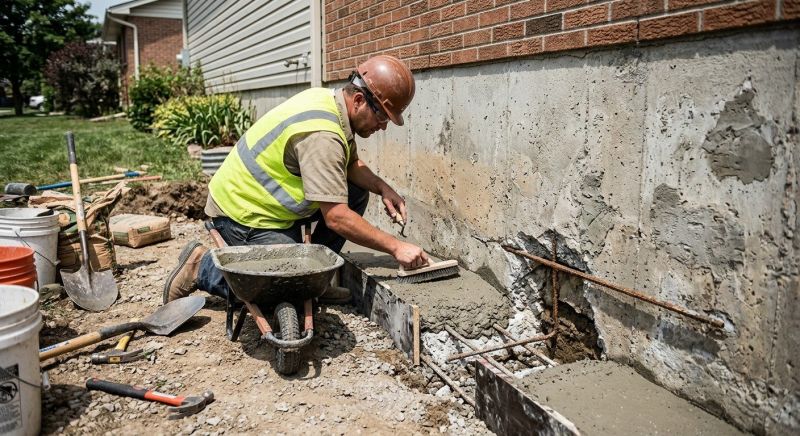 Concrete Foundation Repair in Bel Air, MD