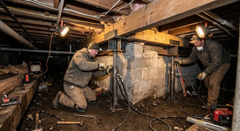 Concrete Foundation Repair in Fallston, MD