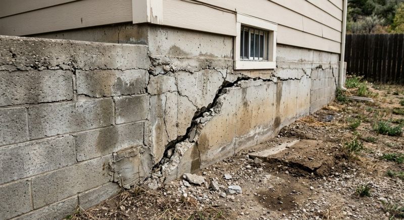 Cracked Foundation Repair in Lutherville Timonium, MD