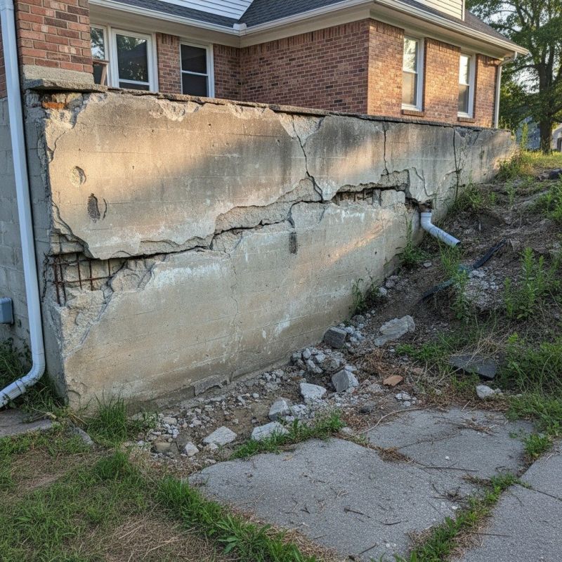 Cracked Foundation Repair in Phoenix, MD