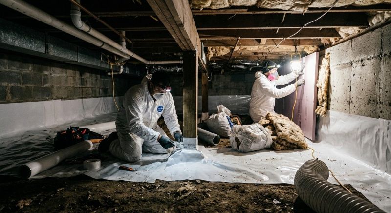 Crawl Space Leveling in Towson, MD