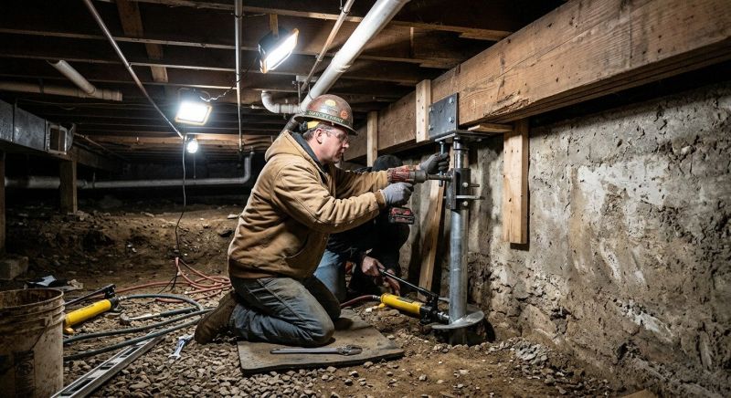 Crawlspace Foundation Repair in New Freedom, PA