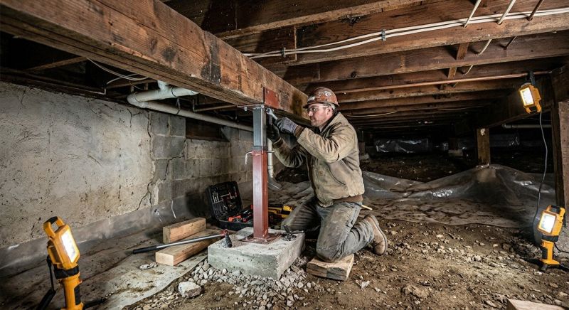 Crawlspace Foundation Repair in Odenton, MD