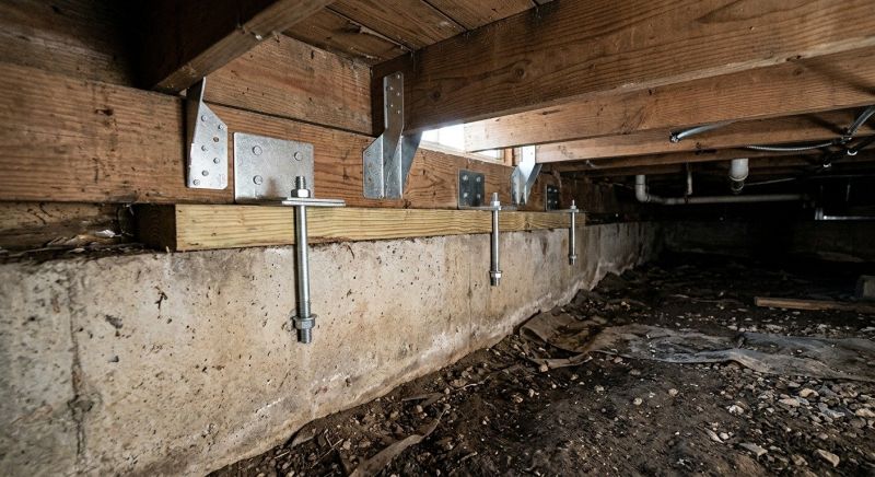 Crawlspace Structural Repair in Towson, MD
