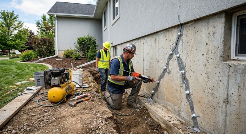 Foundation Crack Repair in Cockeysville, MD