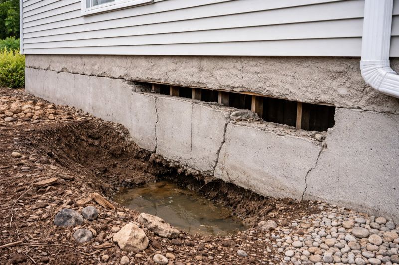 Foundation Damage Repair in Ellicott City, MD