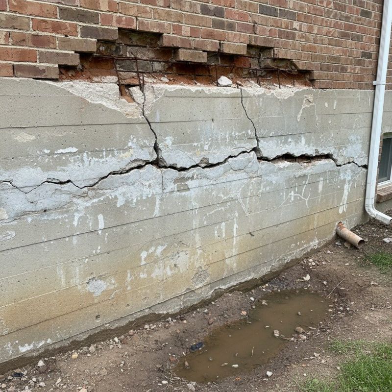 Foundation Damage Repair in Maryland Line, MD