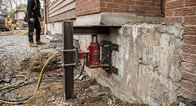 Foundation Jacking in Abingdon, MD