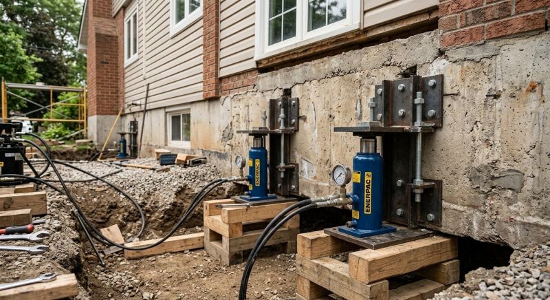 Foundation Jacking in Churchville, MD