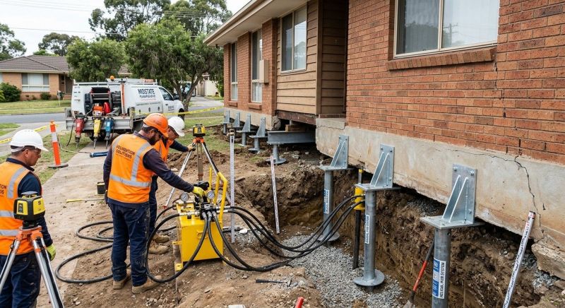 Foundation Jacking in Cockeysville, MD