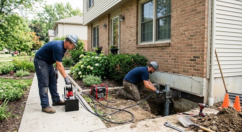 Foundation Jacking in Essex, MD
