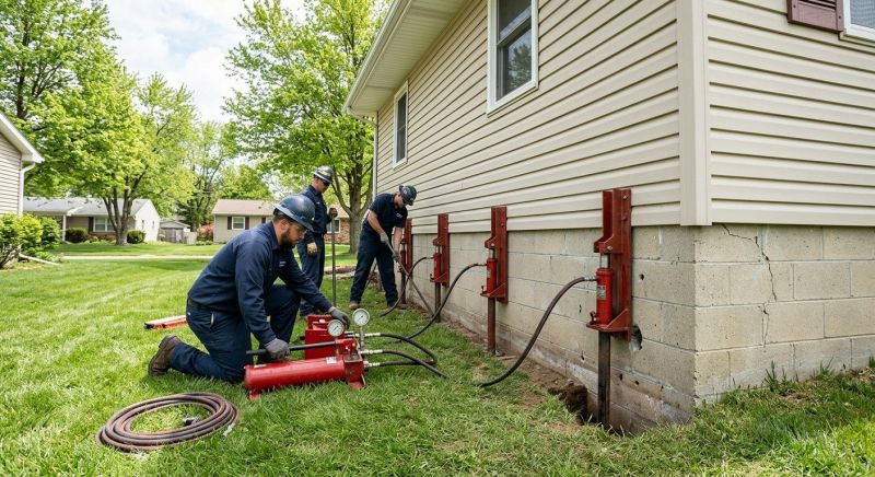 Foundation Jacking in Highland, MD