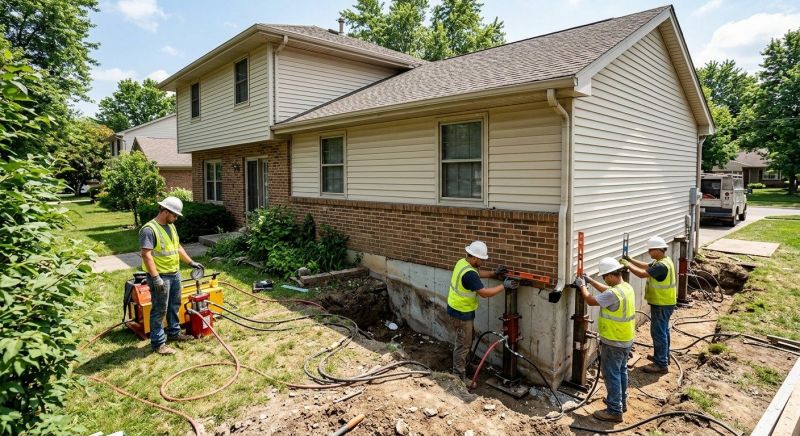 Foundation Jacking in Highland, MD