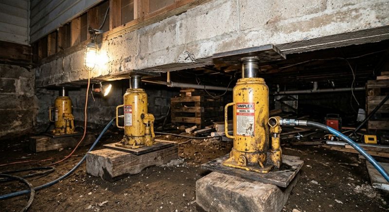 Foundation Jacking in Nottingham, MD