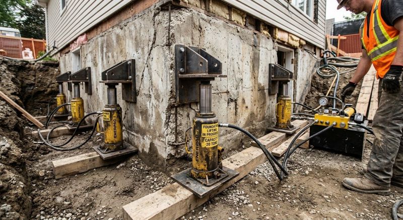 Foundation Jacking in Parkville, MD
