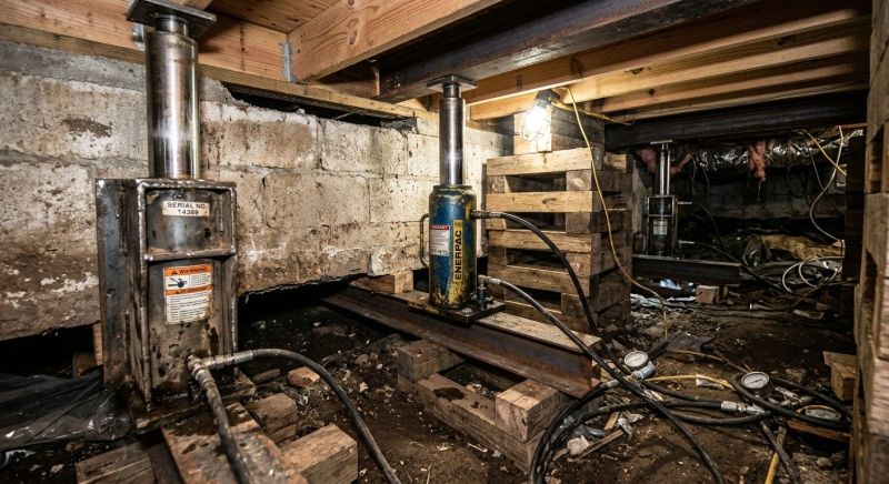 Foundation Jacking in Parkville, MD