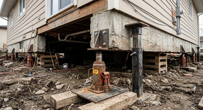 Foundation Jacking in Severn, MD