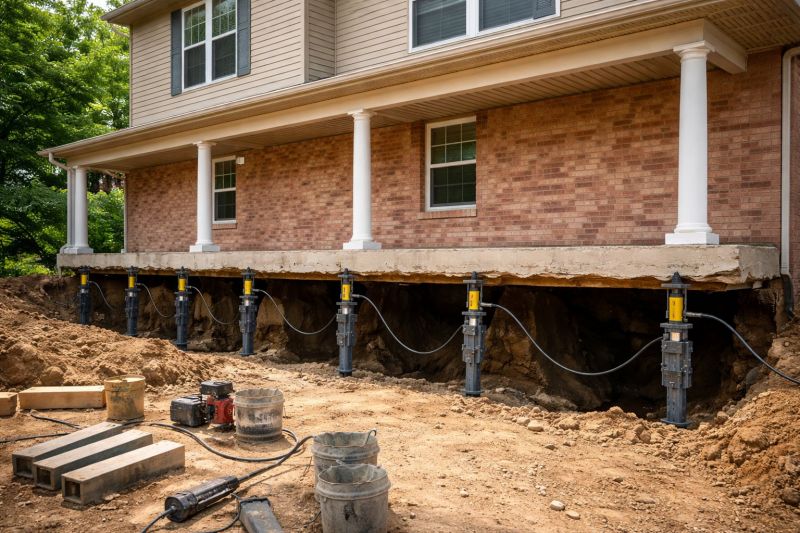 Foundation Jacking in Stewartstown, PA