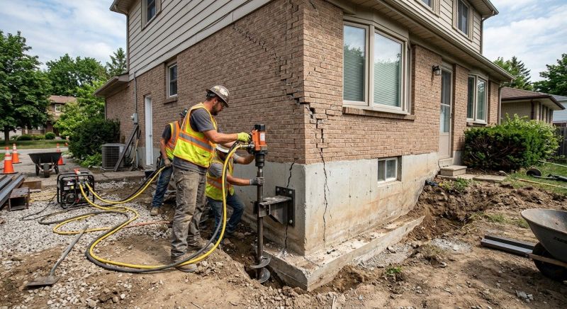Foundation Lifting in Anne Arundel County, MD