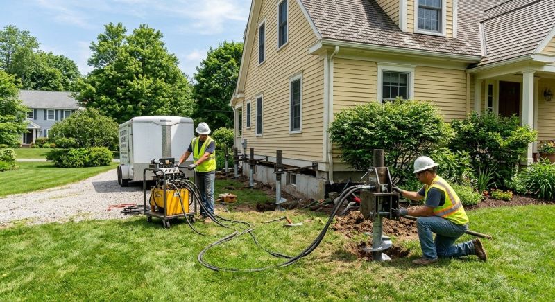 Foundation Lifting in Carroll County, MD