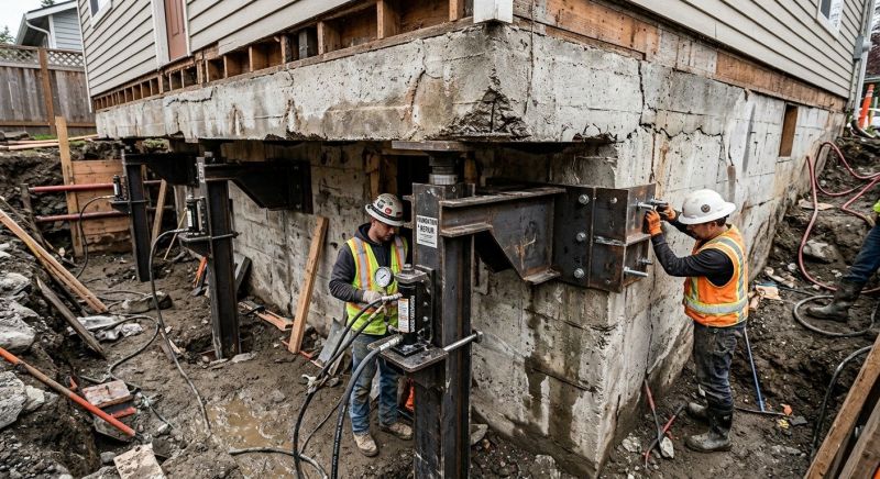 Foundation Lifting in Fallston, MD