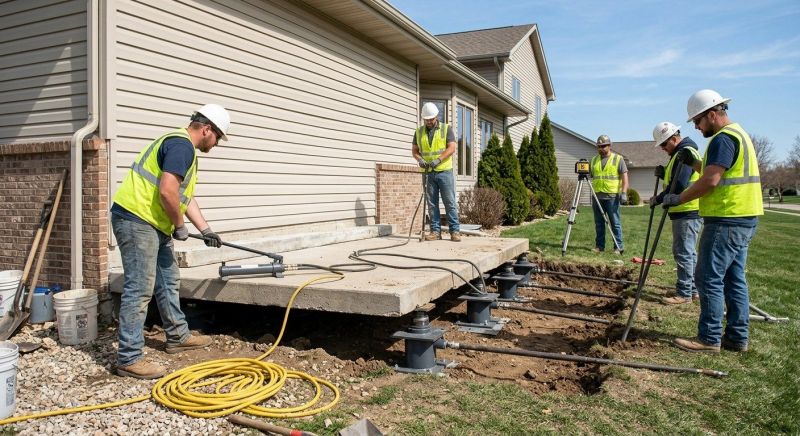 Foundation Lifting in Halethorpe, MD