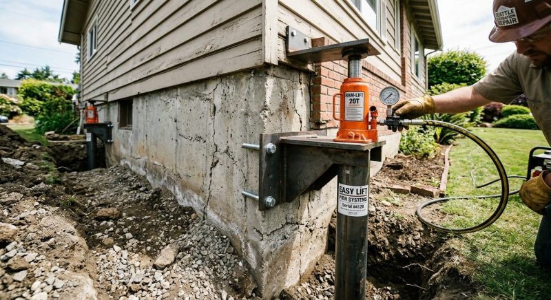 Foundation Lifting in Severna Park, MD
