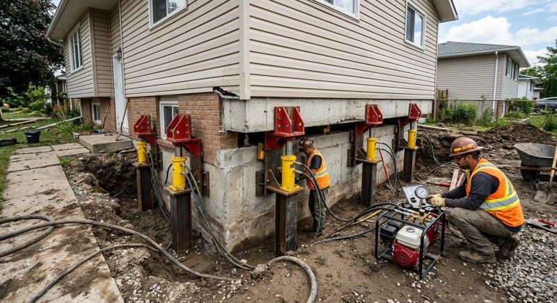Foundation Lifting in Sparrows Point, MD