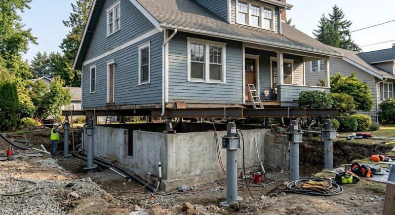 Foundation Raising in Linthicum Heights, MD