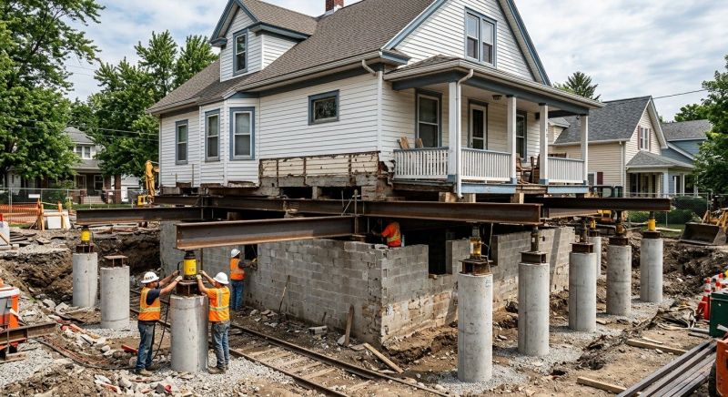 Foundation Raising in Middle River, MD