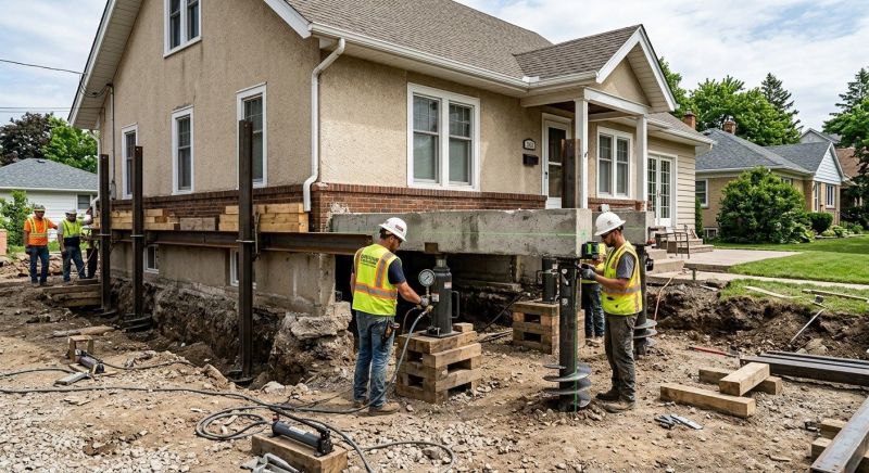 Foundation Releveling in Towson, MD