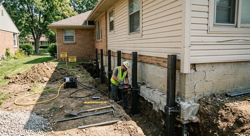 Foundation Renovation in Towson, MD