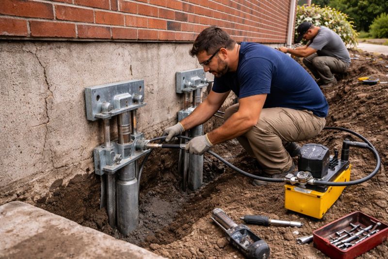 Foundation Repair in Woodstock, MD