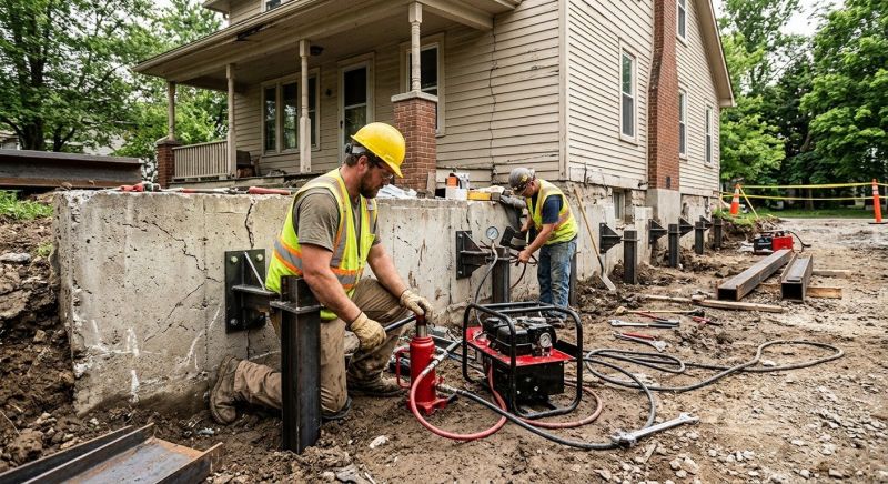 Foundation Stabilizing in Aberdeen Proving Ground, MD