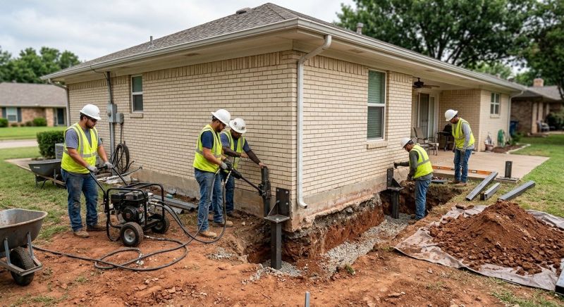 Foundation Stabilizing in Catonsville, MD