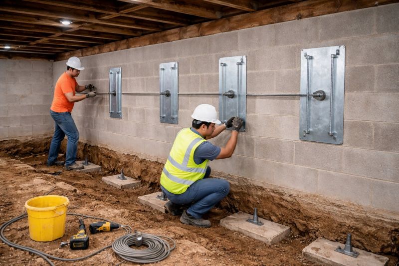 Foundation Stabilizing in Cockeysville, MD