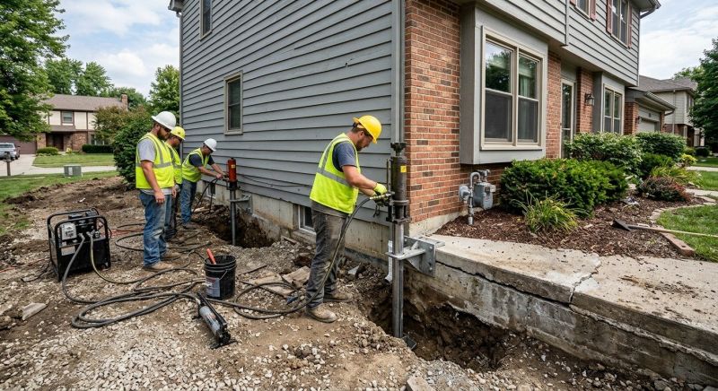 Foundation Stabilizing in Cockeysville, MD
