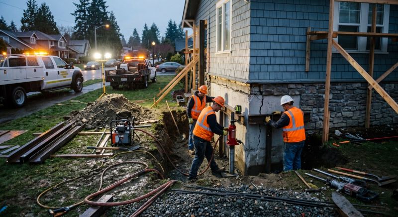 Foundation Stabilizing in Gwynn Oak, MD