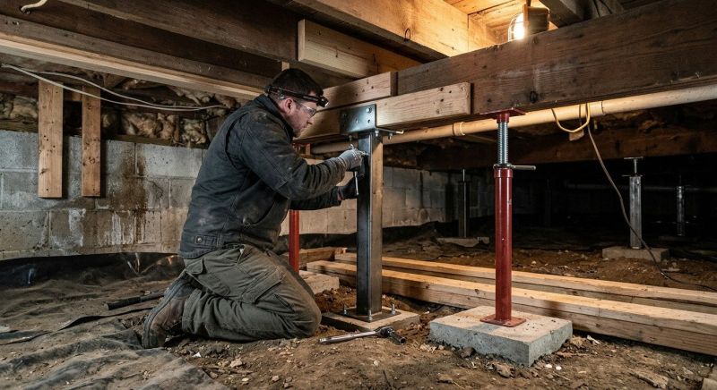 Foundation Structural Repair in Anne Arundel County, MD