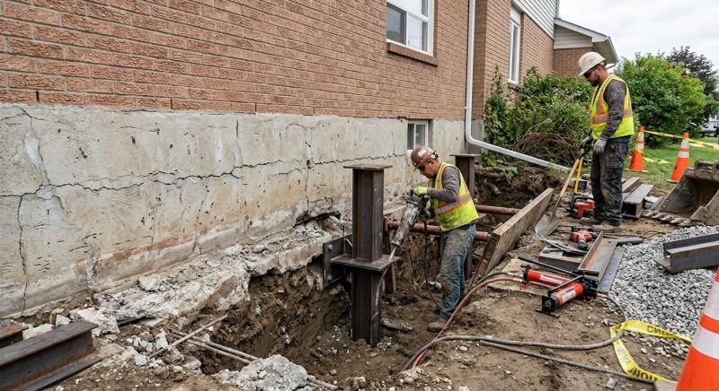 Foundation Structural Repair in Cockeysville, MD